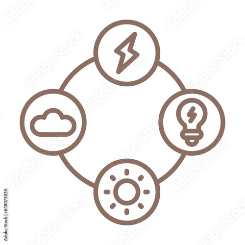 Energy Sources Icon