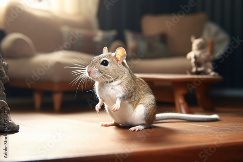 Gerbils in the living room