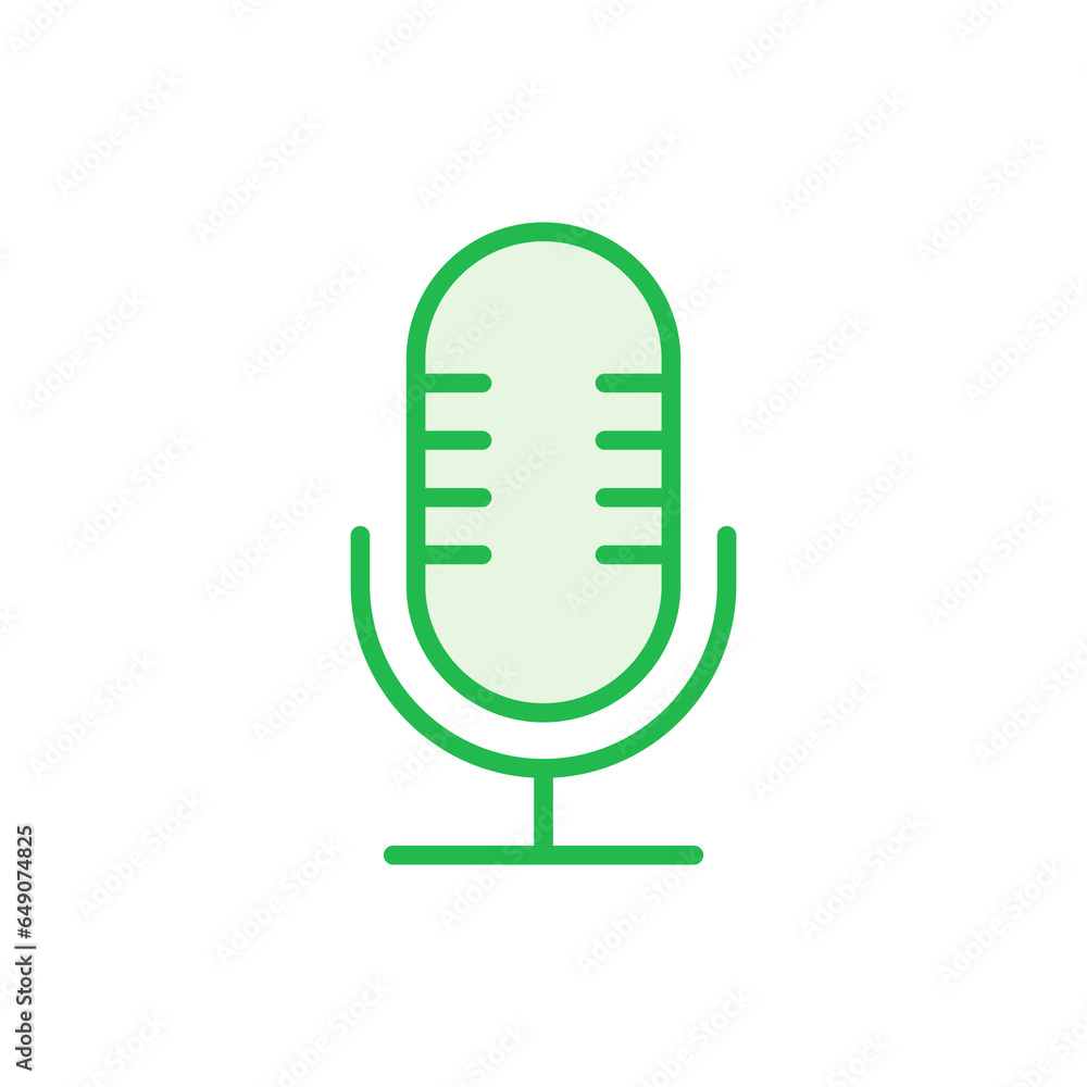 Microphone icon set. karaoke icon vector Microphone icon set. karaoke icon vector