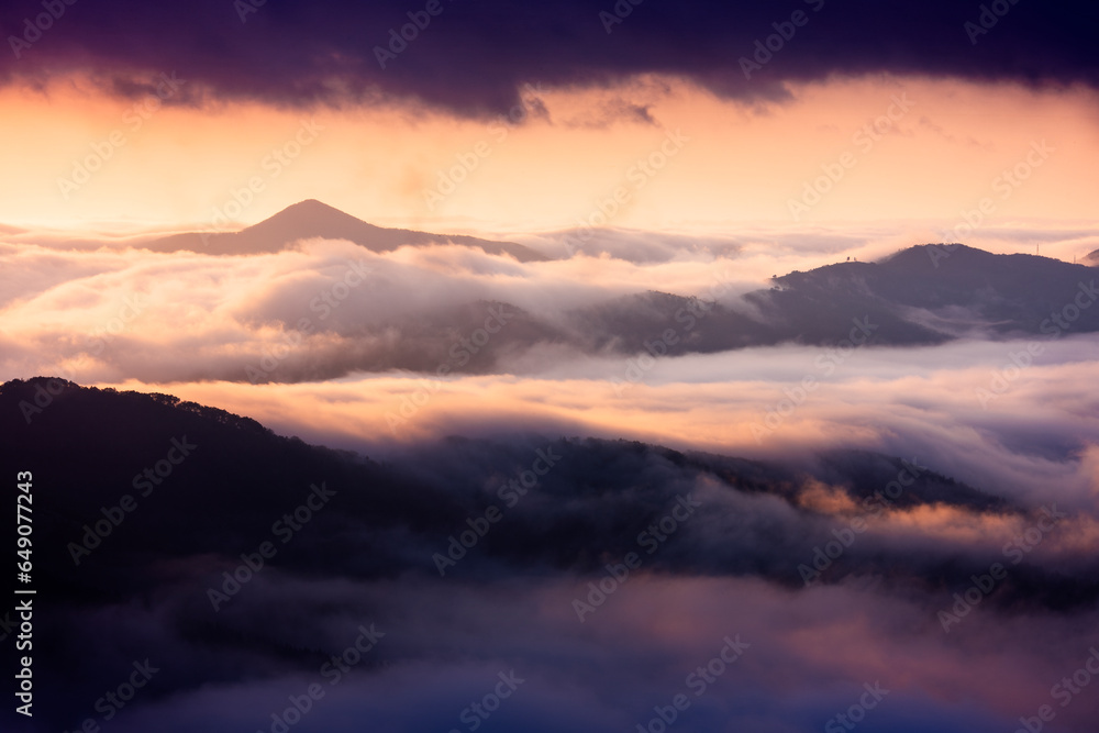 トマム岳から見る雲海