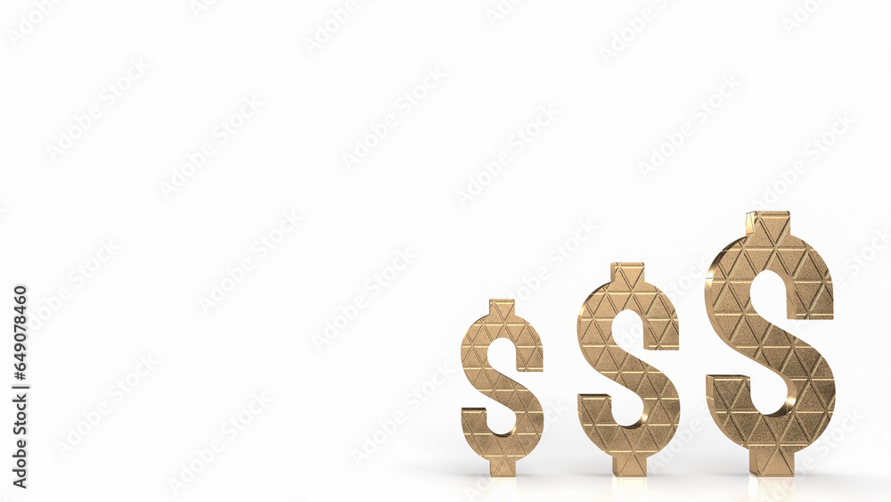 The dollar symbol for Usa business 3d rendering The dollar symbol for Usa business 3d rendering