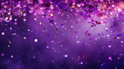 Celebration and colorful confetti party abstract background