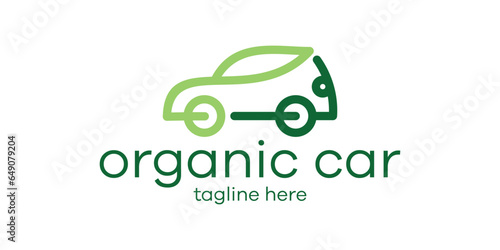 Inspiration for a car design logo combined with leaves.