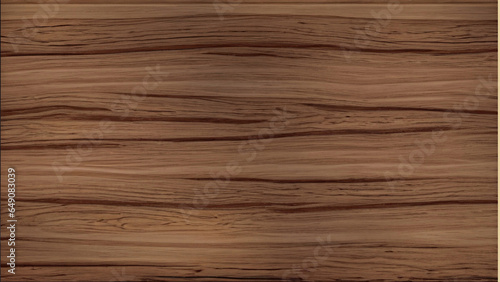 オーク無垢材の木目模様　横向き