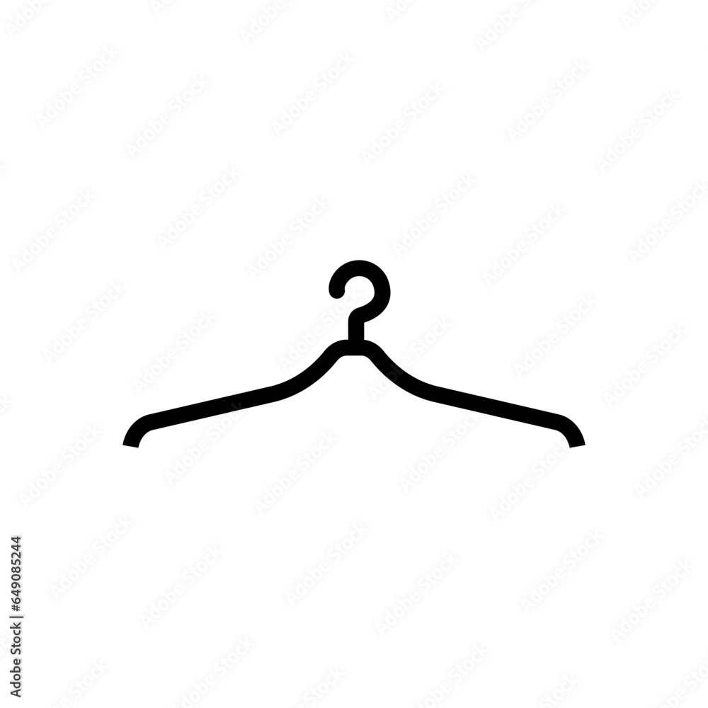 clothes hanger icon vector design templates clothes hanger icon vector design templates