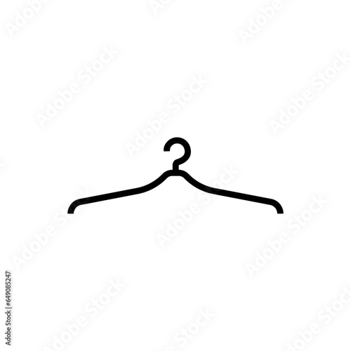 clothes hanger icon vector design templates