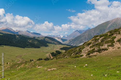 Gorge in the Tien Shan mountains