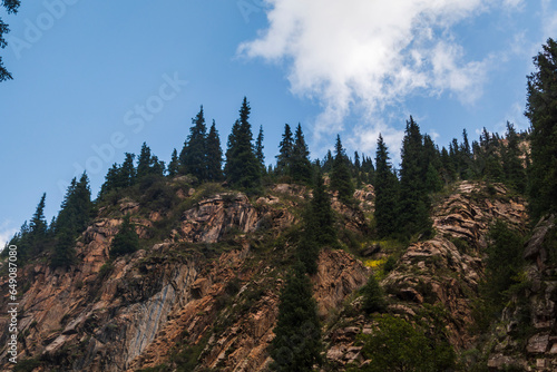 Gorge in the Tien Shan mountains