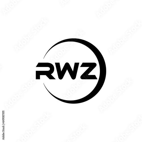 RWZ Letter Logo Design, Inspiration for a Unique Identity. Modern Elegance and Creative Design. Watermark Your Success with the Striking this Logo.