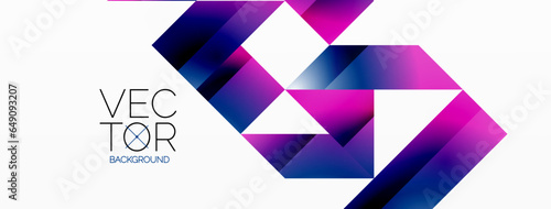 Minimalist elegance - lines, squares, triangles converge on white. Geometry essence showcased in serene harmony. Harmonizing essential shapes on a pristine backdrop