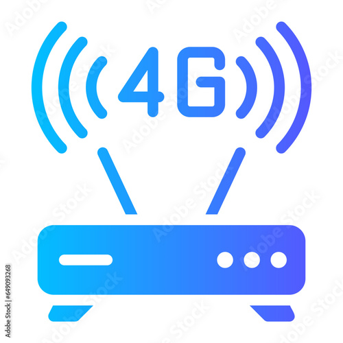 router gradient icon