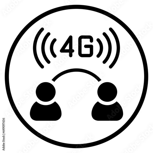 user glyph icon