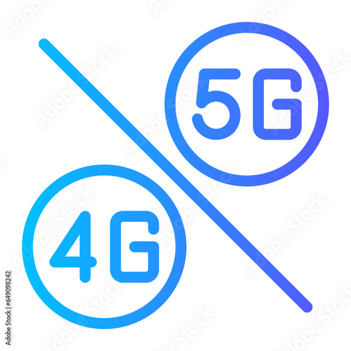 4g gradient icon