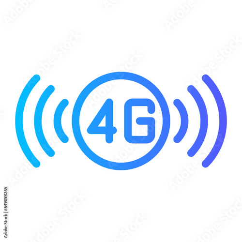 connectivity gradient icon