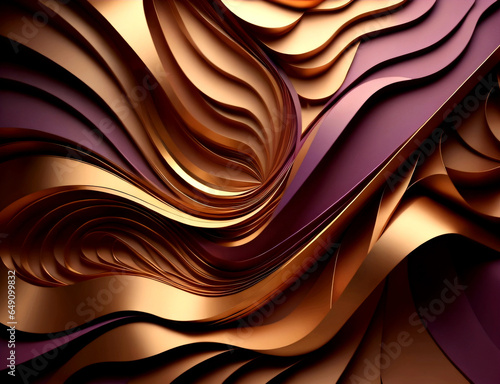 (Wallpaper/background/fondo/interior design) Abstract background with waves photo