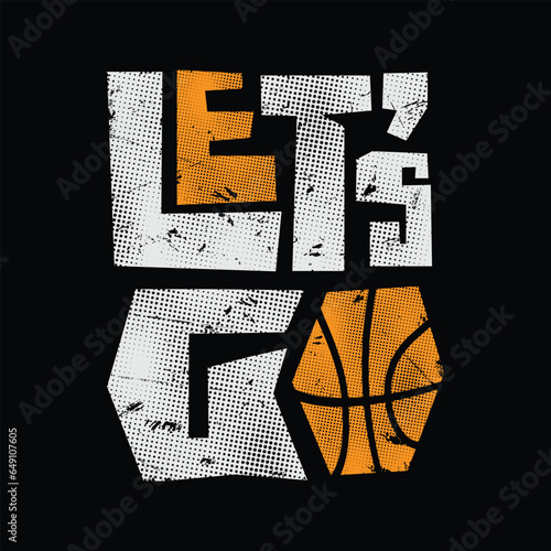 Basketball t-shirt and apparel design