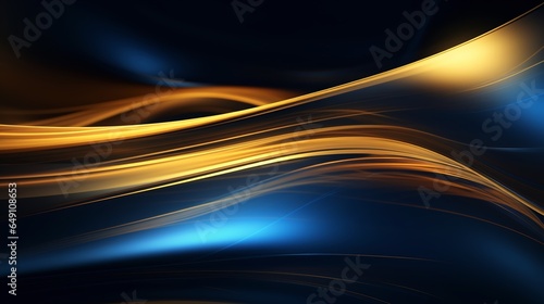 Deep Black Screen Background, Deep Black Screen PPT Background, Blue and Gold Abstract Background Image, Blue and Gold Abstract Background Image PPT