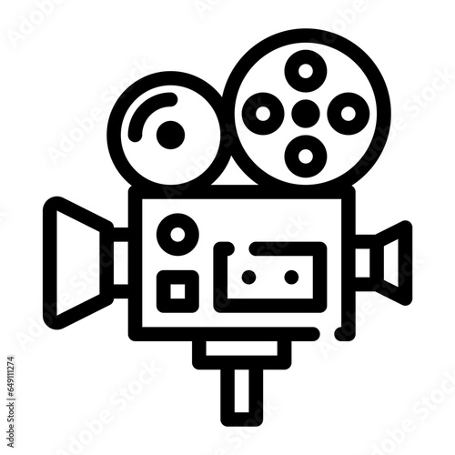 camera line icon