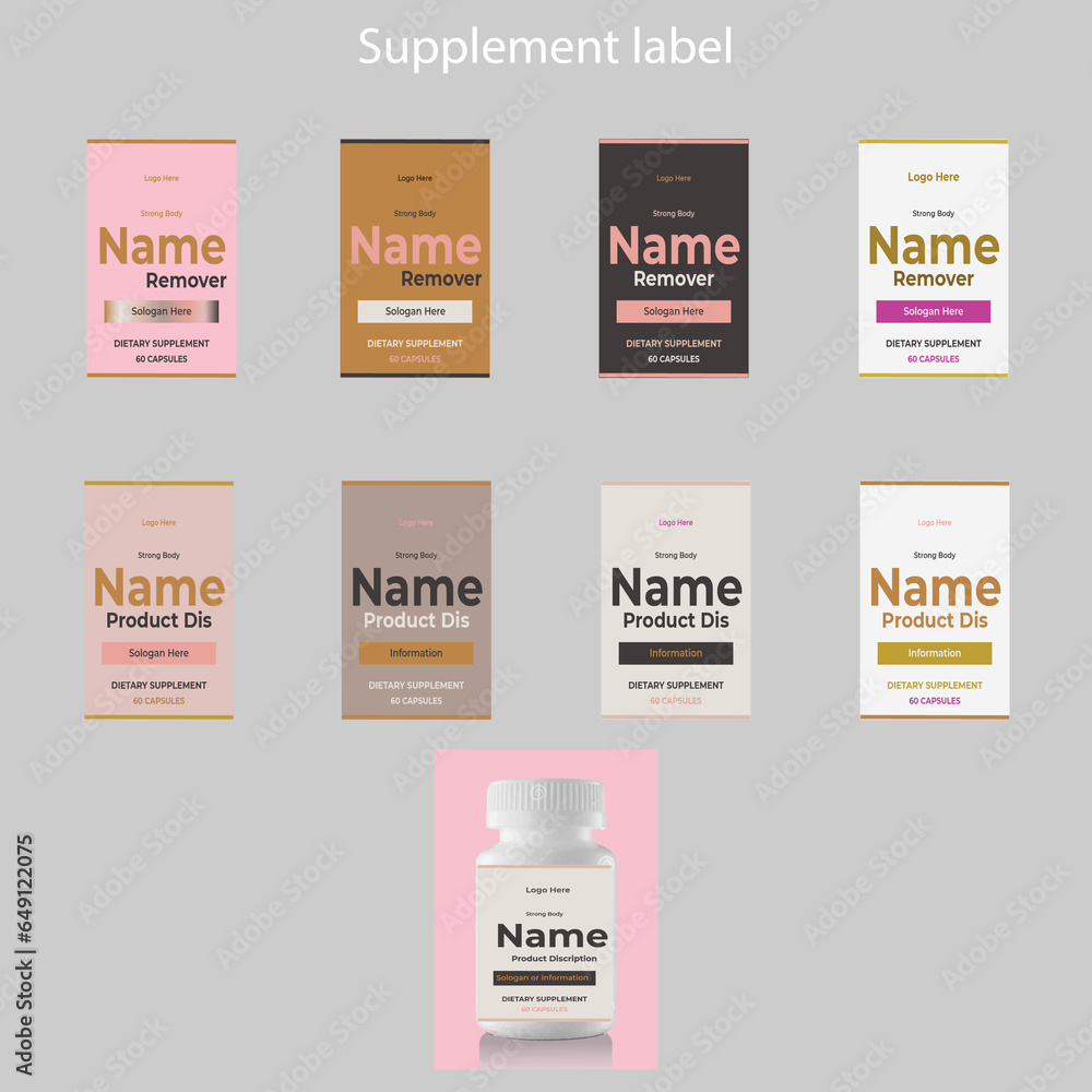 Professional Creative Label Design, Making Your Brand Work, Examples of