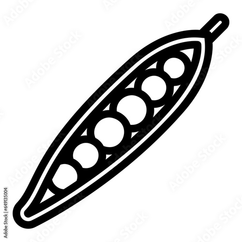 peas outline icon