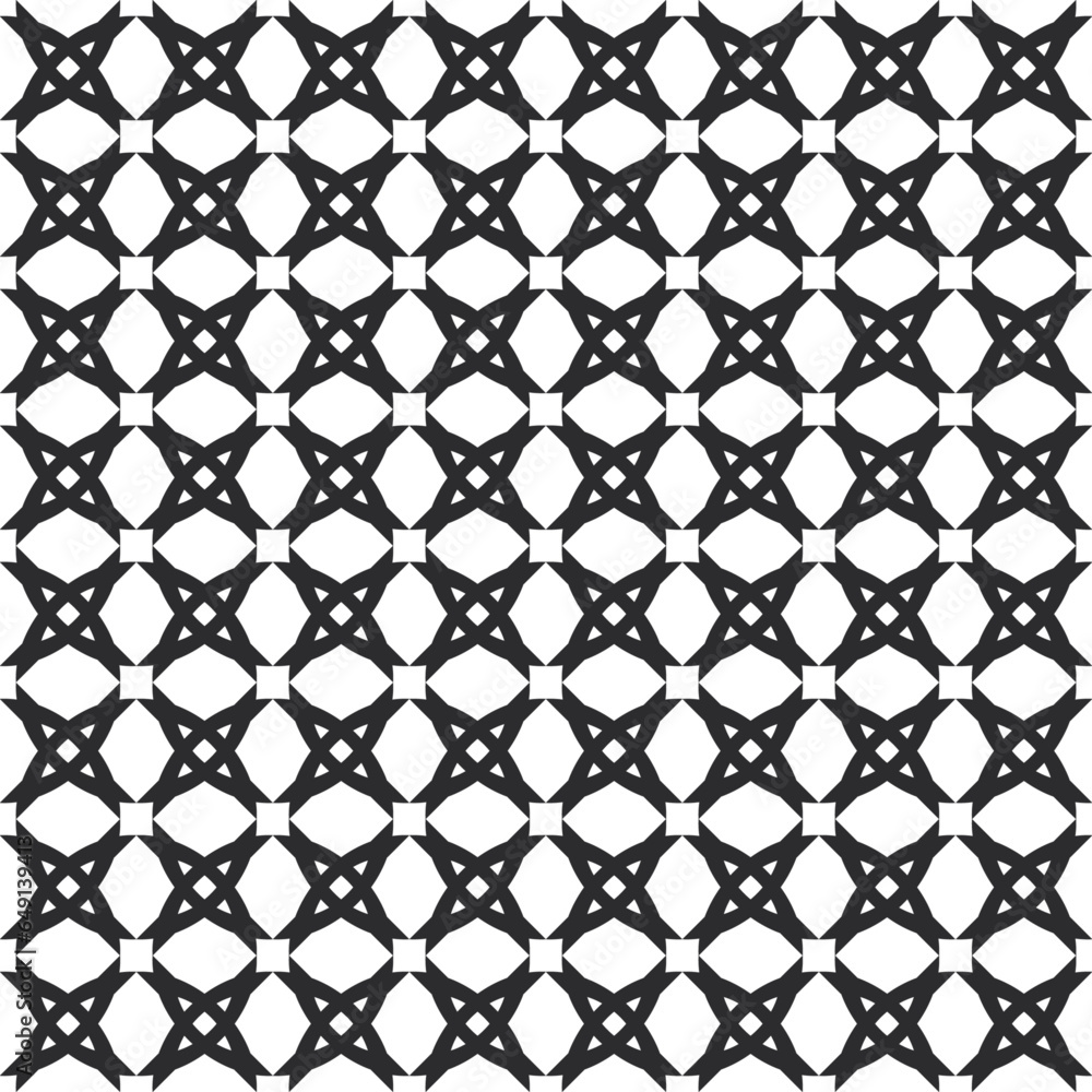 Black and white seamless pattern Black and white seamless pattern