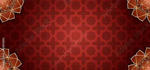 Arabesque ramadan ramazan with ramadhan lantern ornamental islamic background eid mubarak