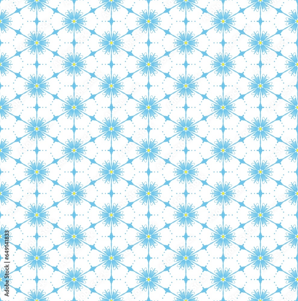 Flower seamless pattern Flower seamless pattern