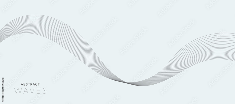 Abstract wave element for design. Digital frequency track equalizer. Stylized line art background. Vector illustration of smoky waves background Abstract wave element for design. Digital frequency track equalizer. Stylized line art background. Vector illustration of smoky waves background