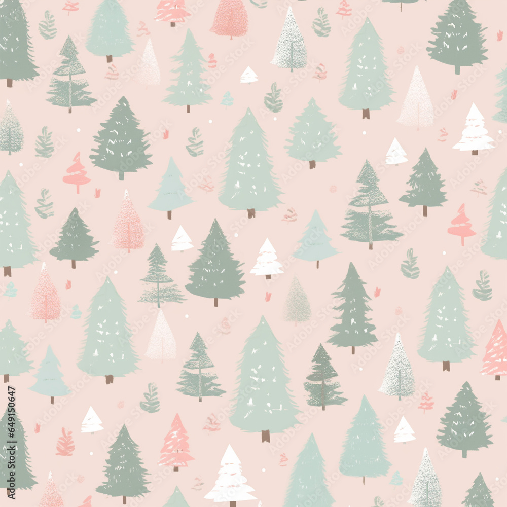 seamless christmas background