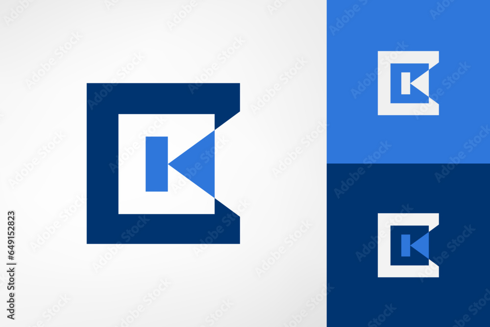 The CK or KC bold, masculine and modern, futuristic monogram. Consists of geometric planes. A suitable logo for your personal brand company, fashion, fitness, construction, technology, etc. The CK or KC bold, masculine and modern, futuristic monogram. Consists of geometric planes. A suitable logo for your personal brand company, fashion, fitness, construction, technology, etc.