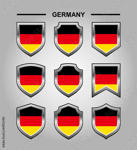 Germany National Emblems Flag and Luxury Shield Free Download Germany National Emblems Flag and Luxury Shield - GFXLoad