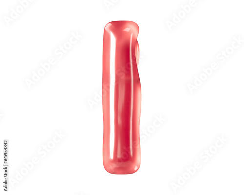Εκτύπωση καμβά Letters made of bizarre balloons