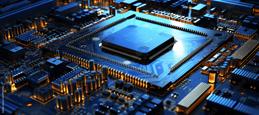 Fototapeta premium computer circuit board