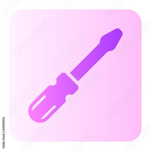 screwdriver gradient icon