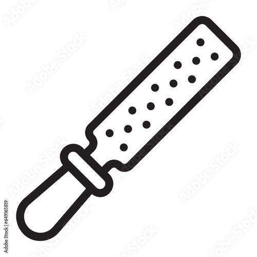 rasp line icon