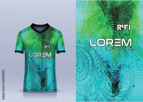 black grey Vector t-shirt sport shirt template design for soccer jersey football kit. abstract grunge design
