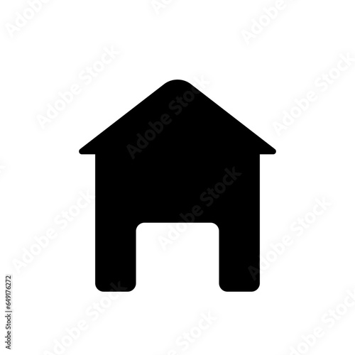 Home Icon. Home vector illustration symbol.