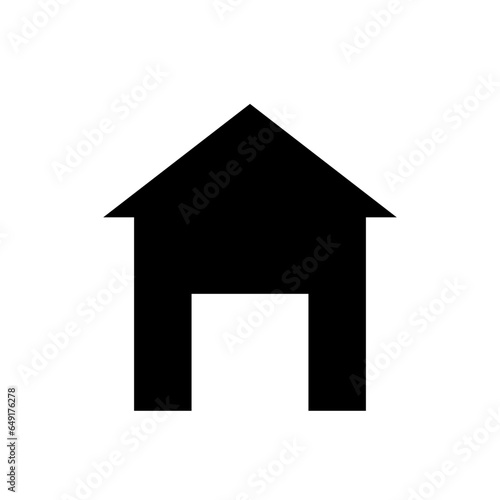 Home Icon. Home vector illustration symbol.