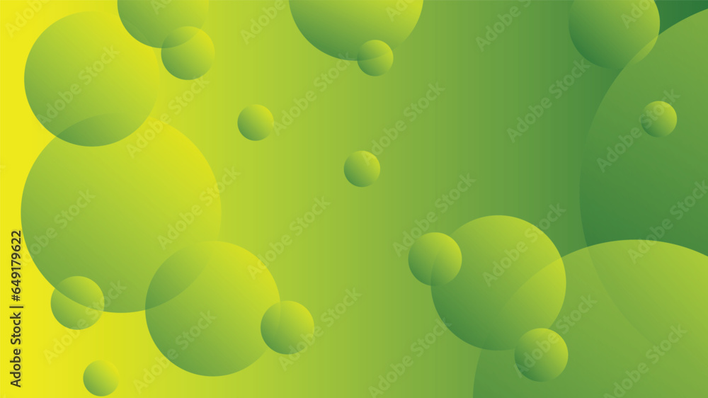 Green and yellow abstract circle gradient modern graphic background Green and yellow abstract circle gradient modern graphic background