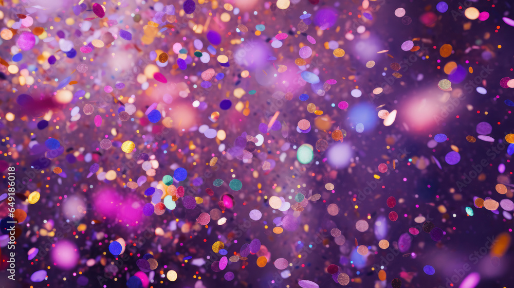 Celebration and colorful confetti party abstract background Celebration and colorful confetti party abstract background