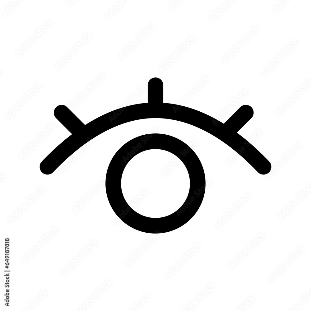 Show Icon in Black and White Transparent Background Show Icon in Black and White Transparent Background