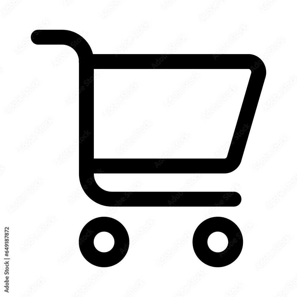 Store Icon in Black and White Transparent Background Store Icon in Black and White Transparent Background