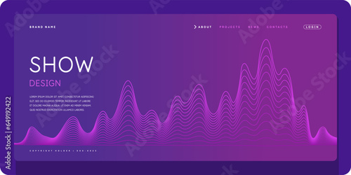 Vector illustration. Graphic elements for design and creativity. A template to use in your design.