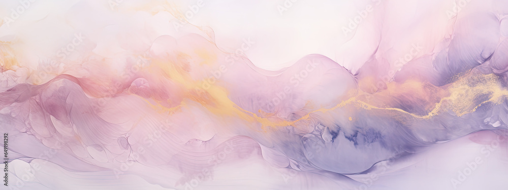 Dynamic Complementary Color Abstract Art: Swirling Liquid Textures