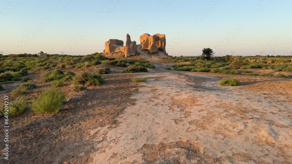 custom made wallpaper toronto digitalMinor Maiden's Castle (kichi gyz gala), ancient Merv, Turkmenistan.