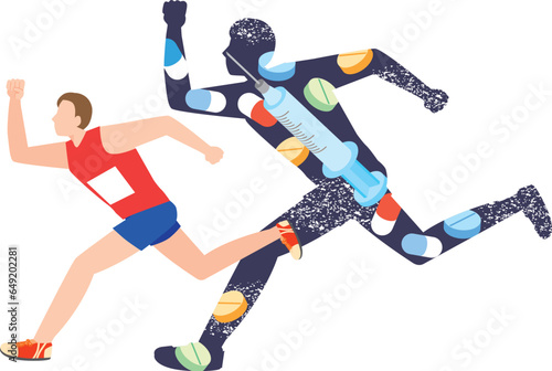 ドーピングと陸上選手