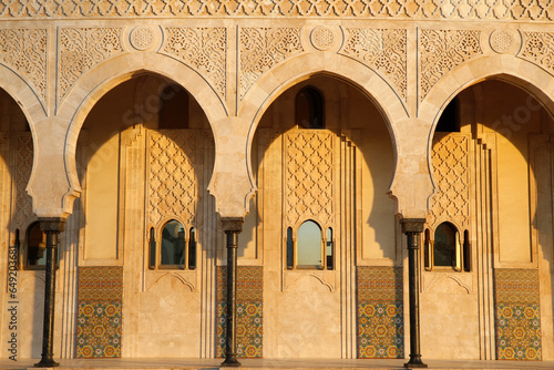 Hassan II mosque, Casablanca, Morocco.