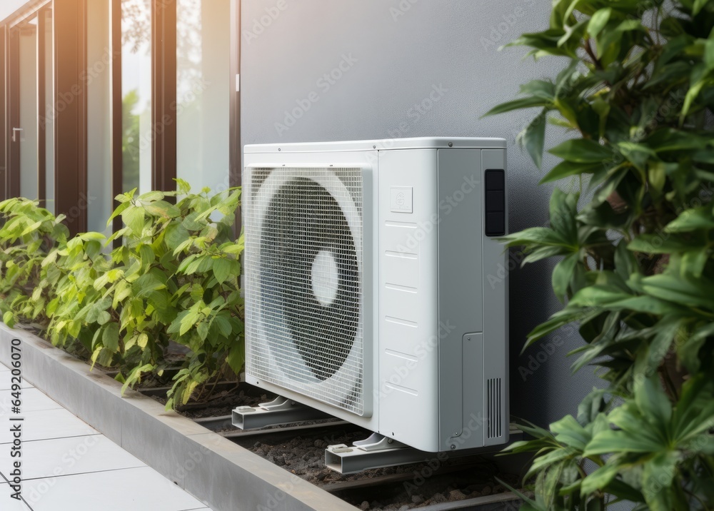 An outdoor unit compressor for an air conditioning system is securely mounted outside a building, exemplifying the commitment to effective cooling and climate control. An outdoor unit compressor for an air conditioning system is securely mounted outside a building, exemplifying the commitment to effective cooling and climate control.