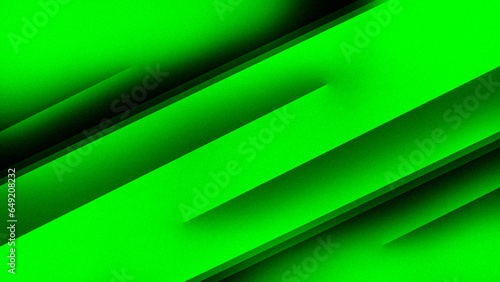 Light green, grassy abstract geometric gradient background for design. Stripes, lines, vectors, rays. Grainy, noisy, rough. Template for poster header, banner design