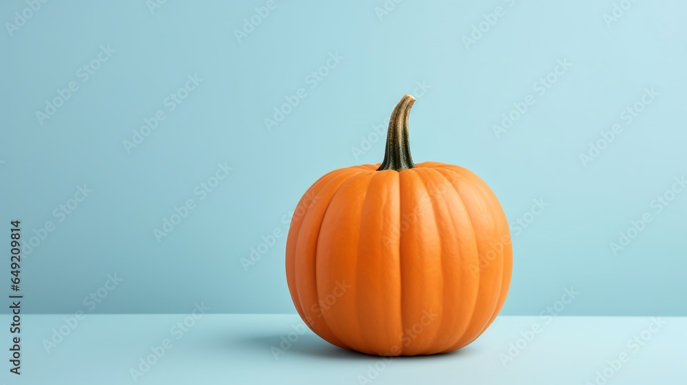A Halloween Pumpkin in Pastel Tones Ideal for Adding a Subtle Festive Touch to Your Design Projects A Halloween Pumpkin in Pastel Tones Ideal for Adding a Subtle Festive Touch to Your Design Projects